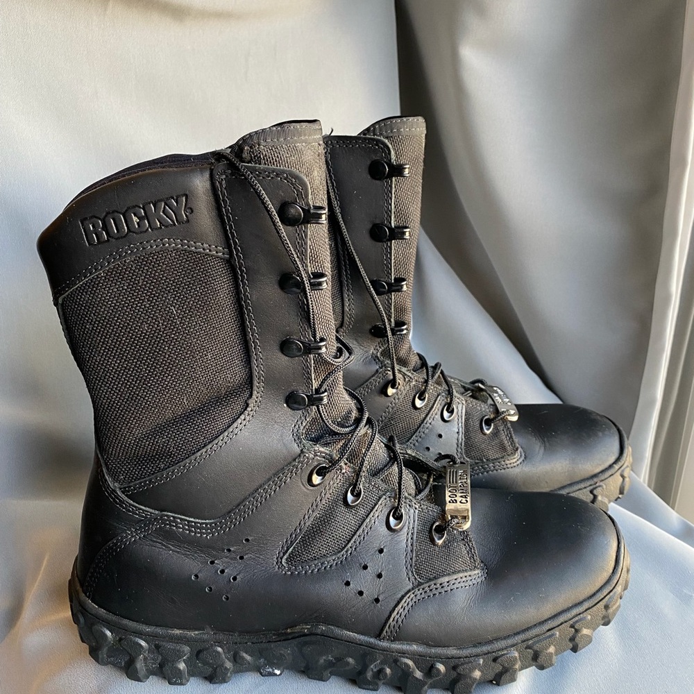 Rocky SV2 Predator Public Service Boot, black. Mens size 10.5